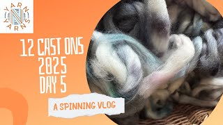 12 Cast Ons: Day 5 - Combo Spin