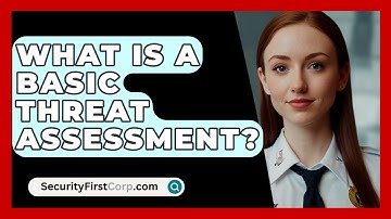 What Is A Basic Threat Assessment? - SecurityFirstCorp.com