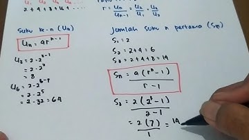 Barisan dan deret Geometri kelas 10