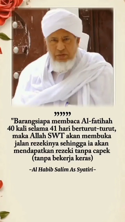 dahsyat nya amalan