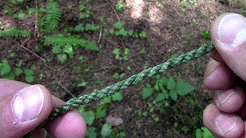 Beefing Up Reverse Wrap Cordage