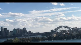 Going On The Sydney Harbour Bridge (Australia) With Amamyz Famz #shorts   جسر ميناء سيدني - أستراليا