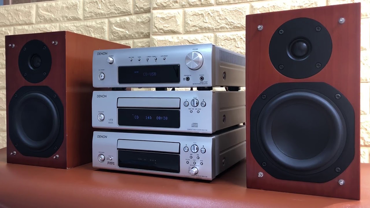 DENON F107, F102 - YouTube