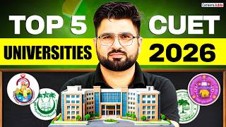 Top 5 Universities Under CUET 2026 | Low Fees and High Placements 😱