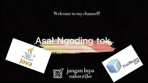 Menghitung Luas persegi panjang menggunakan Java Netbeans