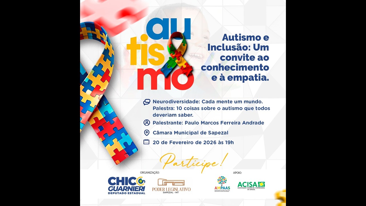 Autismo e Inclusão: Um convite ao conhecimento e à empatia.