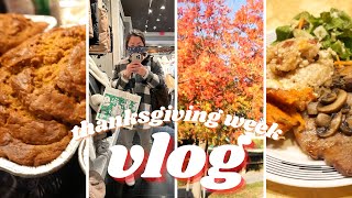 THANKSGIVING WEEK VLOG! (baking, reuniting with friends, & eating good food!) 🧡✨ screenshot 2