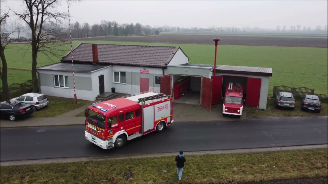 Wyjazd alarmowy OSP Sokołowo! Żuk GLM oraz Renault Menager G270 GBA 3/20!