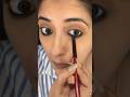 Smudged Kajal/Kohl Look. #makeup #smokyeyes #makeuptips #makeuptutorial #easymakeup #smokeyeyeliner