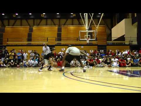 KOBE vs WHITE MAMBA KID - ONE ON ONE at THE KOBE CAMP 2011