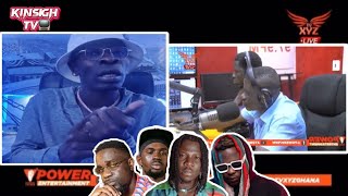 Shatta Wale on an interview list his Biggest Ghana Artiste + Sammy Flex why U shouldn't attack Wale