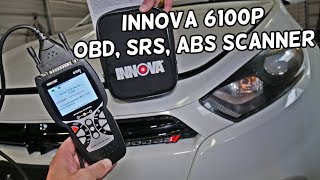 INNOVA 6100P OBD SCANNER SRS ABS OBD TOOL REVIEW. PRODUCT REVIEW