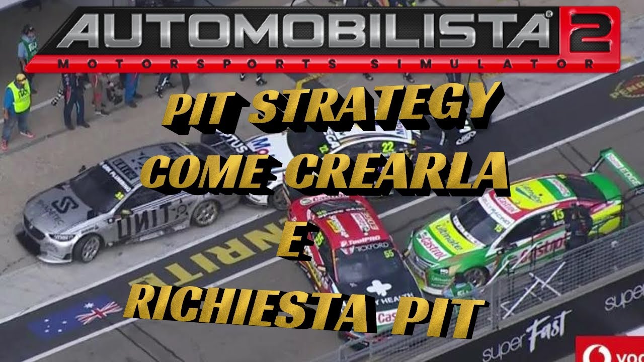 AMS2 - Pit strategy (strategia pitstop) : come crearla, tasto pit e qualche suggerimento 💪