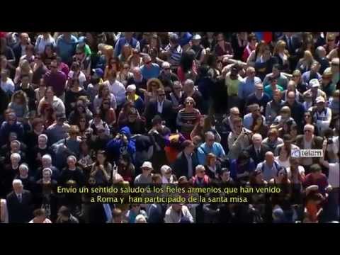 რომის პაპი ესალმება სომეხ ერს. ვატიკანი Папа Римский приветствует армянскую нацию. Ватикан