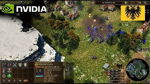 Age of Empires III Definitive Edition - 1v1 Germany vs Ottomans Fast Win | Multiplayer Gameplay