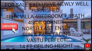 FOR  SALE VILLA HERITAGE SECTOR 11. EXCLUSIVE NEWLY WELL FURNISHED.DWARKA NEW DELHI.9811038119