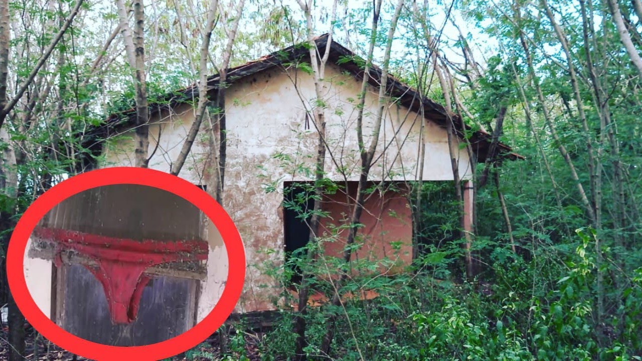 Calcinha vermelha na janela onde o Fazendeiro deixou os Cabelos grudados na Parede