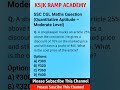 MATHS for SSC /DSSSB