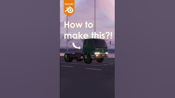 Nissan Diesel Condor|| Rig A Car Add-on Blender 3.5 Tutorial