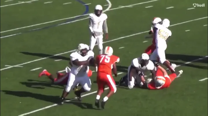 Calvin Pearson Jr. Senior Yr HS Football Highlight...