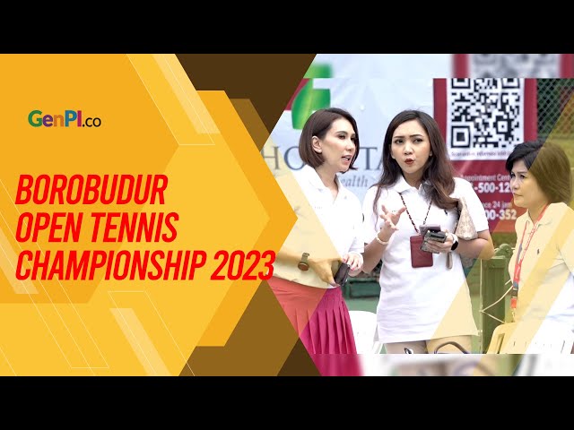 Video: Jennifer Maje Meriahkan Borobudur Open Tennis Champions ...