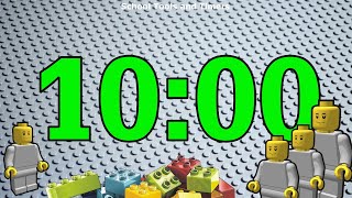10 Minute LEGO Countdown Timer - LEGO Man 🟨🟥