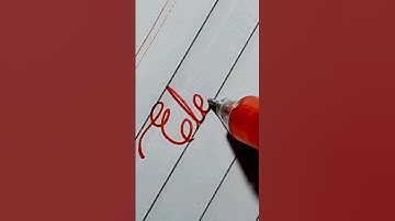 Cursive Writing Tutorials, Elephant, #shorts #cursivewriting