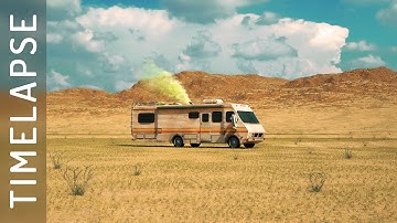 Timelapse 3D Artwork "Breaking Bad : First Cook" | Cinema 4D (Octane)