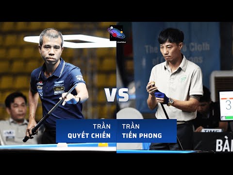 TRẦN QUYẾT CHIẾN vs TRẦN TIẾN PHONG | TRỤ HẠNG CAROM 3 BĂNG VĐQG 2024