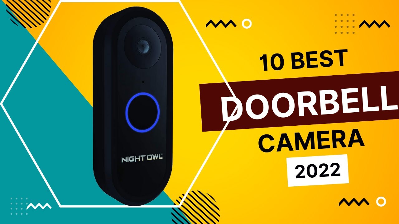 Night Owl 1080p HD Smart Video Doorbell with Angled & Flat Mounting Plates  