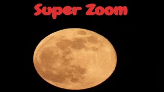 Super Zoom Moon & clouds Nikon Coolpix P1000