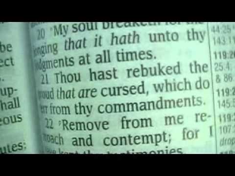 Psalm 119 King James Holy Bible (Gimel) - YouTube