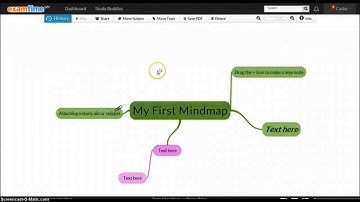 Making a Mind Map with ExamTime