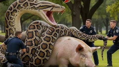 Brave Heroes Face GIANT SNAKE in EPIC Battle to Save Mother Pig