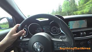 Is the Stelvio Quadrifoglio really most efficient in D mode?