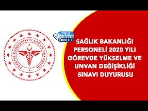 Sağlık Bakanlığı Görevde Yükselme Soruları