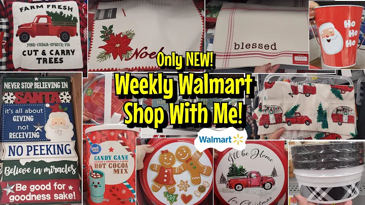 NEW WEEKLY WALMART SHOP WITH ME CHRISTMAS 2020 DECOR, CLOTHES, & MORE NOVEMBER