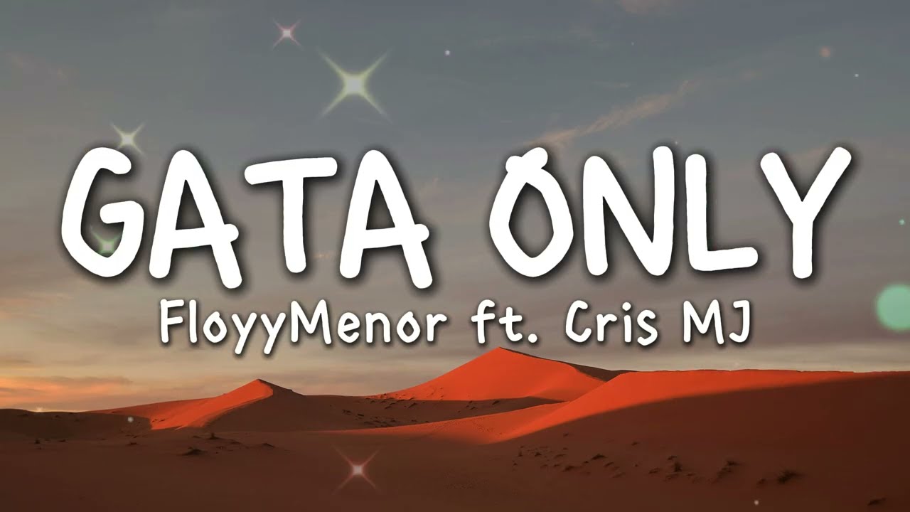 FloyyMenor - GATA ONLY ft. Cris MJ (Letra/Lyrics)