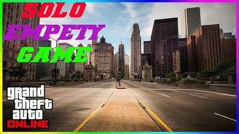 How to Join EMPTY Public Lobby on GTA 5 Online | WORKING SOLO PUBLIC LOBBY GLITCH (Xbox One)