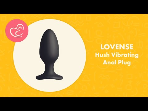 Lovense Hush 2 Vibrating Anal Plug Review | EasyToys