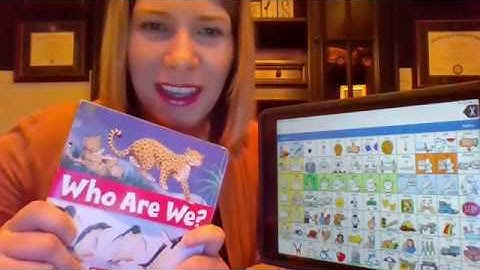 Aided Input with a shared reading experience and the book: Who Are We