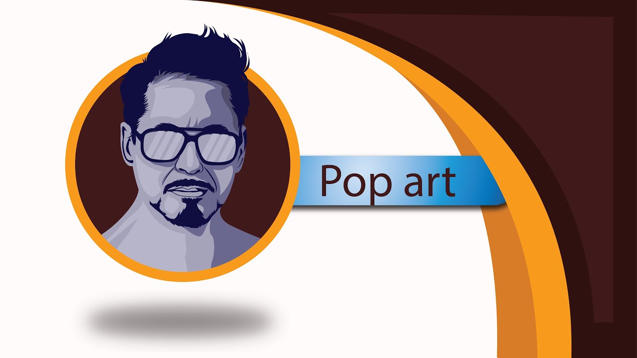 Pop art | how to make pop art in illustrator - YouTube