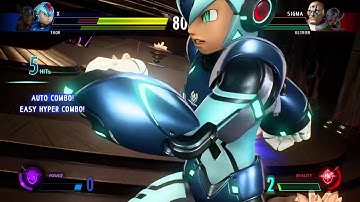 MARVEL VS. CAPCOM: INFINITE Thor and X vs Ultron and Sigma