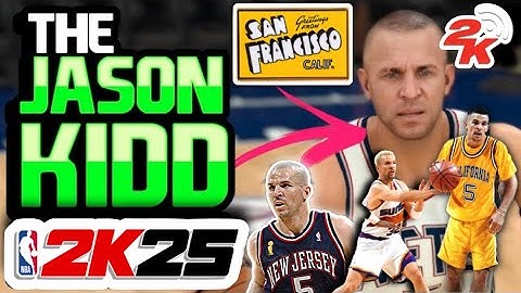 Jason Kidd Face Creation In 2K25 *BEST* Jason Kidd Face Creation 2K25 + COLLEGE/PRIME Jason Kidd 2K