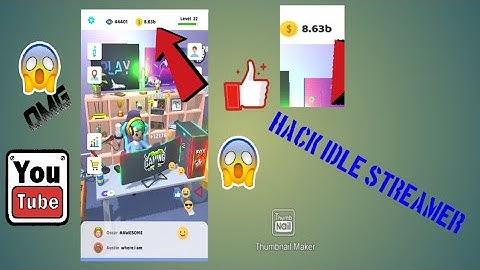 How to hack idle streamer or any game by happy mod easy