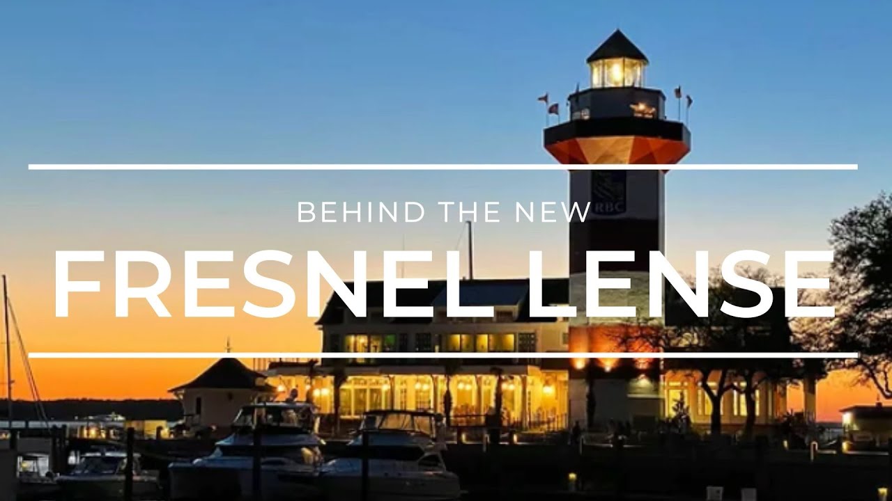 Behind the Harbour Town Lighthouse Fresnel Lens