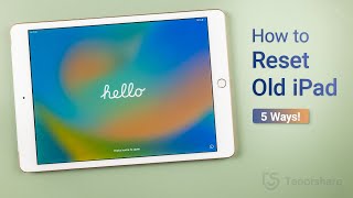 How to Factory Reset Old iPad (5 Ways) screenshot 1