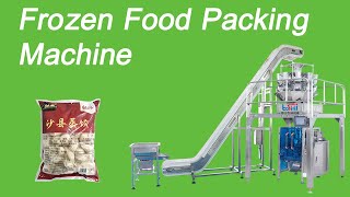 Frozen Food Dumpling Packaging Machine