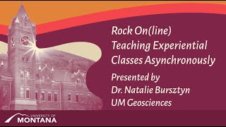 UMOnline Symposium Series - Dr. Natalie Bursztyn: Teaching Experiential Classes Asynchronously by UMOnline 37 views 1 year ago 37 minutes