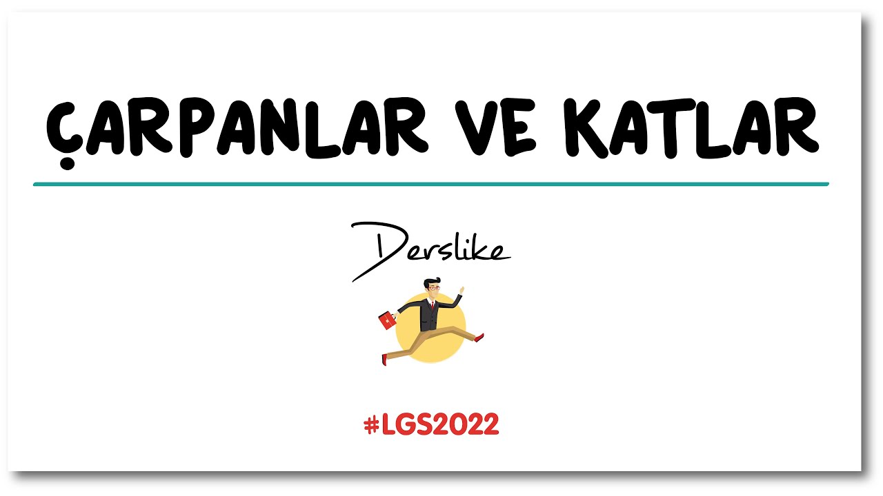 Çarpanlar ve Katlar | EBOB-EKOK | LGS Matematik